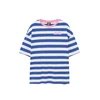 Pull&Bear Majica STWD mornarska / roza / bela