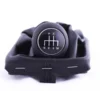 CAR 888 ACCESSORIES Audi Ručica menjača 6 brzina sa crvenim krugom kožna