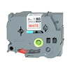 Kompatibilen trak za Brother TZe-252 / TZ-252 / PT / P-Touch 24mm-rdeč izpis / bel trak