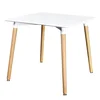 Bolzz Trpezarijski sto Milano 2, 80x80cm, Beli
