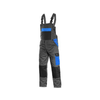 CANIS Radne pantalone na tregere Phoenix Cronos/ siva/plava
