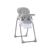 LORELLI Hranilica za bebe Dulce Cool Grey Leather siva