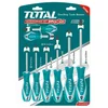 TOTAL Set 8 odvijača THT250608 Standardni odvijač