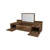 Hanah Home Sto za šminkanje 100x33x39,1cm Braon