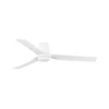 FARO 33828 - Plafonski ventilator PUNT TUB M, beo, O 130 cm + daljinski upravljač