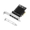 PCI-Express kontroler 4-port 2.5 Gigabit Ethernet (Realtek 8125B)