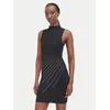 Guess Cocktail obleka W6BK70 Z1575 Črna Slim Fit