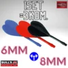 Plastična pikado peresa BULLS Plastic Flight