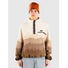 Blue Tomato Patterned Fleece Sweater dark forest