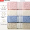 King Shore Set peškira, 34x72cm, 4 komada, Višebojni