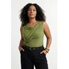 Trendyol Curve Ženska bluza Tbbss26Af00051, Zelena