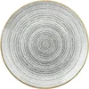 CHURCHILL Homespun Stone Grey plitev krožnik, okrogel, premer: 260 mm (12 kos)