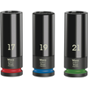 WERA Set Impact nasadnih ključeva 1/2 3 /1ada 05004595001 crni