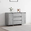 Kreveta Siva Sonoma 120 x 41 x 75 cm Konstruirano drvo