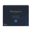 WATERMAN patrone za naliv pero 1/8 PLAVA