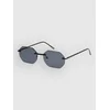 Dot Dash Focal Matte Black Sunglasses grey