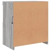 Komoda s LED svjetlima boja sivog hrasta 60 x 37 x 67 cm