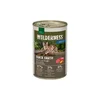 Real Nature Cat Wilderness Adult Black Earth govedina in bivol 400g konzerva