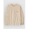 Patagonia Mw 95 Oval Logo Pocket Long Sleeve moška majica undyed natural