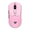 Igralna miška Meetion Air GW24 Tri-Mode - rožnata (PC)