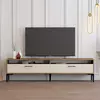 HANAH HOME TV polica Istanbul 2 WalnutCream
