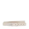 Ženski pas Calvin Klein Ck Cut Square Buckle 2.0 K60K613155 Bela