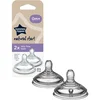 Tommee Tippee C2N Closer to Nature Teat cucelj za stekleničko Slow Flow 0m+ 2 kos