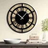 Opviq MDF Zidni sat 50cm Šareni