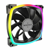 Montech RX120 PWM Black ARGB Ventilator sa obrnutim dizajnom lopatica
