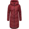 Ragwear Zimski plašč Natalin YOUMODO rdeča/vinsko rdeča