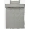 Posteljina Aurora Saten, 140x200, siva
