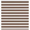 Zebra zavjesa Smeđa 145x100 cm Širina tkanine 140,9 cm Poliester