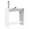 Barski stol bijeli 102 x 50 x 103,5 cm konstruirano drvo