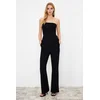 Trendyol Black Bootcut/High Cuff Woven Trousers