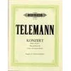 TELEMANN : note KONZERT B-DUR VIOLINE (PISENDEL)