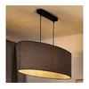 Duolla - Luster na sajli OVAL 2xE27/15W/230V braon