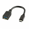 LogiLink USB 3.0 adapter [1x USB 3.1 vtič C - 1x USB 3.0 vtičnica A] črn LogiLink
