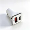 Auto Punjač 38W USB-C PD 20W + USB-A QC 3.0 18W Brzo Punjenje