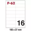ETIKETE ILK 105X37MM PK100L FORNAX F-62