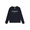 Jack & Jones Junior Majica JJDevin Daytona temno modra/bela