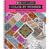 Brain Games - Color by Number: Stress-Free Coloring (Pink)