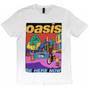 Oasis Majica Be Here Now Illustration Unisex White M