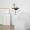 Hanah Home Zidna polica Leo, 35x35x cm,Antracit