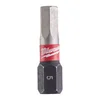 Milwaukee Udarni bitovi HEX SHOCKWAVE ojačani 1/4” Gen II Hex5 25 mm 2/1