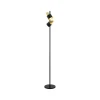Eglo 79376 - Stojeća lampa FIUMARA 2xE27/60W/230V crna/zlatna