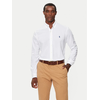 POLO RALPH LAUREN Srajca FEATHERWEIGHT MESH-z dolgimi rokaviL-KNT, bela