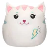 Mekký polštářek Ylvi Swoopies, Velký, Kočička s bleskem, s GITD efektem, 30 cm
