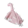 shumee Ročno izdelana plišasta igrača dinozaver iz muslina (svetlo roza + krhka potonika)