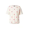 VERO MODA Majica VMMATTY bež / svetlo rdeča