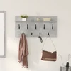 vidaXL Nadwyčajna obešalnik za plašče Betonsko siva 80 x 40 x 12 cm